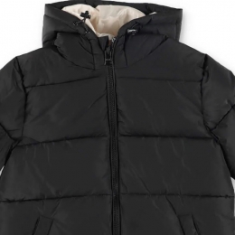 ◆키즈◆22FW 여성 로고 후드 패딩자켓 블랙 MS029115 110