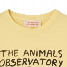 ◆키즈◆24FW 키즈 ROOSTER 프린트 티셔츠 소프트옐로우 F24017 317FP