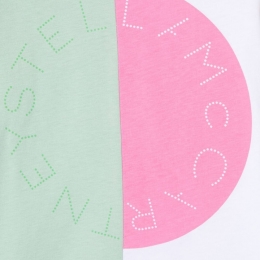 ◆키즈◆21SS 여성 로고 프린트 컬러 블록 티셔츠 멀티 602648 SQJC5 3442