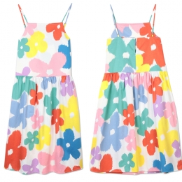◆키즈◆21SS 키즈 플라워 원피스 멀티컬러 602780 SQKA4 H903