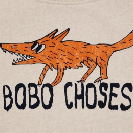 ◆키즈◆24FW 키즈 폭스 로고 맨투맨 크림 B224AC044 199