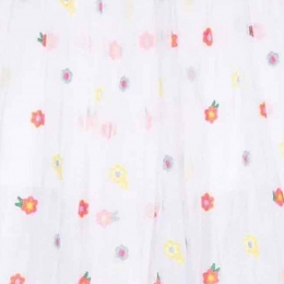 ◆키즈◆23SS 키즈 플로럴 프린팅 스커트 화이트 TS7B31 Z1118 101EM