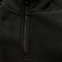 ◆키즈◆24FW 여성 와펜 하프 집업 맨투맨 블랙 811661020 V0029