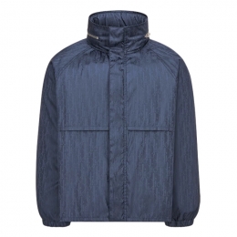 ◆키즈◆24FW 여성 오블리크 후드 윈드브레이크 네이비 4WBM21RCTE 523