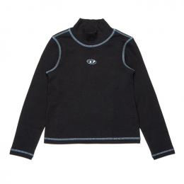 ◆키즈◆24FW 여성 스티치 티셔츠 블랙 J02005 0EJAI K900