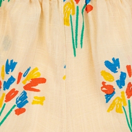 ◆키즈◆24SS 키즈 파이어워크 프린팅 올 오버 숏팬츠 라이트베이지 124AC074 700