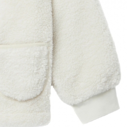 ◆키즈◆22FW 키즈 플리스 테리 자켓 화이트 8R2C17 Z0776 101