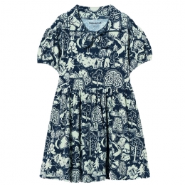 ◆키즈◆25SS 키즈 주니어 스콧 셀레스탈 원피스 네이비 K3009S25 483