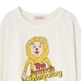 ◆키즈◆25SS 키즈 로고 그래픽 티셔츠 화이트 S25029 221BN