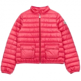 ◆키즈◆25SS 여성 LANS 로고 패치 패딩자켓 코랄핑크 1A000 66 597YF 542