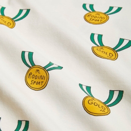 ◆키즈◆24SS 키즈 메달 패턴 트레이닝 숏팬츠 아이보리 24230142 97