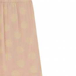 ◆키즈◆21FW 키즈 선즈 패턴 롱 스커트 핑크 F21022 011EA