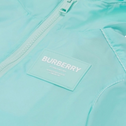 ◆키즈◆22SS 키즈 로고 패치 후드 자켓 블루 8047898