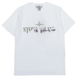 ◆키즈◆25SS 키즈 로고 프린트 티셔츠 화이트 K1S16 2100010 S0150 V0001