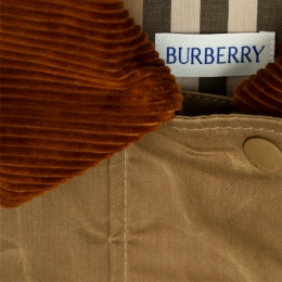 ◆키즈◆25SS 여성 코듀로이 골덴 카라 자켓 브라운 8100118