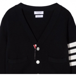 ◆키즈◆22FW 여성 사선 완장 가디건 네이비 KKC003A Y3007 415