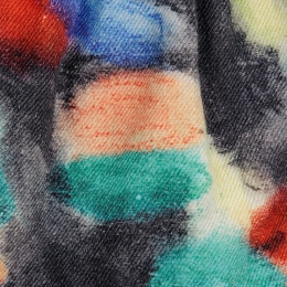 ◆키즈◆25SS 키즈 판타지 월드 올오버 워븐 스커트 멀티 B224AC068 991