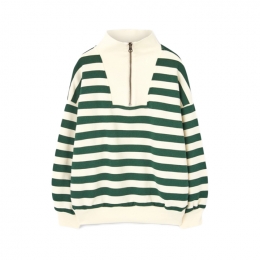 ◆키즈◆키즈 BLOWFLY 스트라이프 맨투맨 그린 F25029 188DK