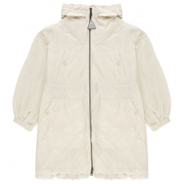 ◆키즈◆25SS 여성 BESSIE 로고 패치 후드 자켓 아이보리 1C000 09 53A5E 201