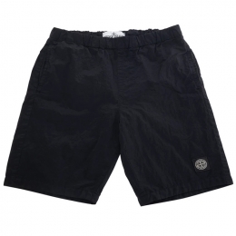 ◆키즈◆25SS 키즈 로고 패치 스윔 숏팬츠 블랙 K1S16 B100002 S0043 V0029