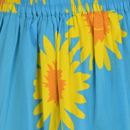 ◆키즈◆22SS 키즈 데이지 프린팅 코튼 스커트 라이트블루 8Q7AG0 Z0142 613GL