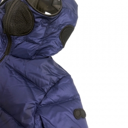 ◆키즈◆여성 나일론 립스탁 사이드집업 고글패딩 인피니티 블루 JG 540B T KJ5 234