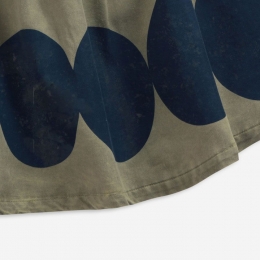 ◆키즈◆21FW 키즈 오벌 미니 스커트 카키 221AC111 360