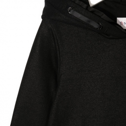 ◆키즈◆21FW 키즈 로고 패치 후드 프릴 원피스 블랙 8I716 10 809EH 999