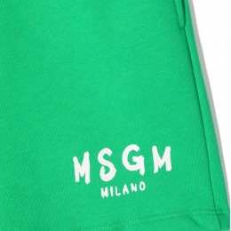 ◆키즈◆22SS 여성 로고 프린트 반바지 그린 MS028742 080