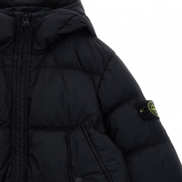 ◆키즈◆여성 와펜 패치 크링클랩스 후드 패딩 자켓 블랙 K2S16 4100004 S0A23 V0029