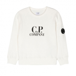 ◆키즈◆25FW 여성 렌즈 와펜 로고 맨투맨 화이트 19CKSS034C 00LCA76 103