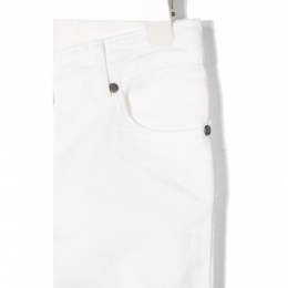 ◆키즈◆21SS 키즈 코튼 스키니진 화이트 602749 SQKB2 9000