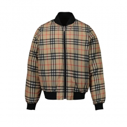 ◆키즈◆22FW 여성 체크 자켓 레이어드 백로고 롱 코트 블랙 8053700