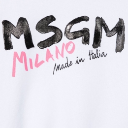 ◆키즈◆21SS 키즈 로고 프린트 크루넥 맨투맨 화이트 MS026944 001