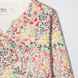 ◆키즈◆21SS 키즈 플로럴 프린트 맨투맨 멀티 S01GSWKN1002 528F