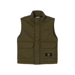 ◆키즈◆여성 와펜 패치 패딩 조끼 카키 K2S16 G100004 S0203 V0054