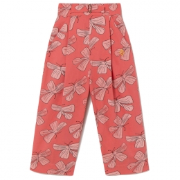 ◆키즈◆22FW 키즈 버터플라이 벨트 팬츠 핑크 F22052 277DG