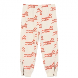 ◆키즈◆22SS 키즈 로고 사이드 지퍼 트레이닝 팬츠 아이보리 S22044 245AL