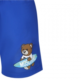 ◆키즈◆24SS 키즈 베어 프린팅 스윔 숏팬츠 블루 HOL01C LKA02 40289