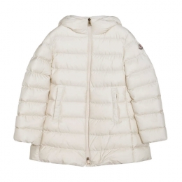 ◆키즈◆여성 바엔드 BAREND 로고 패치 패딩자켓 아이보리 1C000 03 53A5E 201