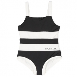 ◆키즈◆24SS 키즈 로고 스트라이프 스윔슈트 블랙 2C000 15 89A04 P90