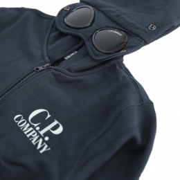 ◆키즈◆25FW 키즈 스몰로고 프린트 후드집업 네이비 19CKSS035B 00LCA76 888