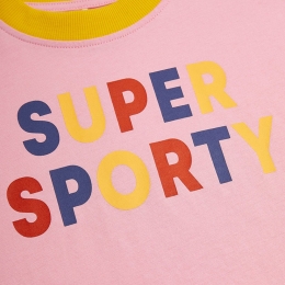 ◆키즈◆24SS 키즈 슈퍼 스포티 프린팅 티셔츠 핑크 24220117 28