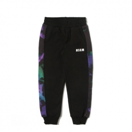 ◆키즈◆21FW 키즈 카무플라주 트랙 팬츠 블랙 MS027949 110