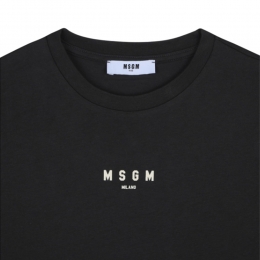 ◆키즈◆키즈 로고 프린트 롱슬리브 블랙 F4MSJUTH175 103