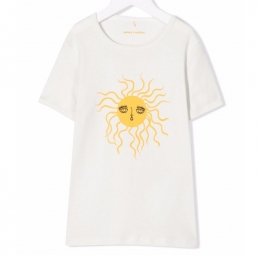 ◆키즈◆22SS 키즈 선 그래픽 티셔츠 화이트 2212010 510