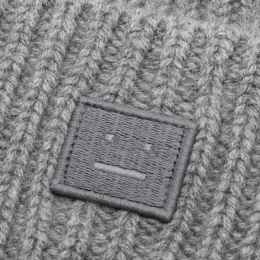 ◆키즈◆24FW 키즈 페이스 패치 울 비니 그레이 D40006 990