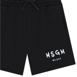 ◆키즈◆25SS 키즈 로고 프린트 숏 팬츠 블랙 S5MSJUBE070 110