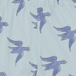 ◆키즈◆23SS 키즈 버드 프린트 팬츠 블루 S23024 256AG