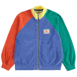 ◆키즈◆25SS 키즈 스마일링 컬러블록 로고 패치 자켓 멀티 B125AC048 991